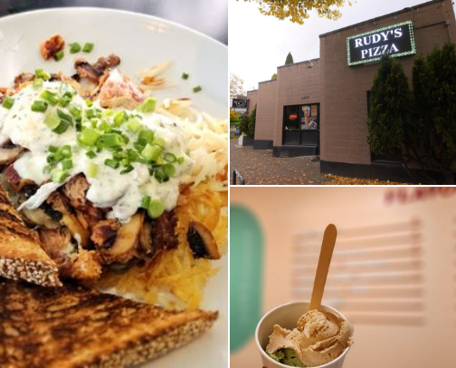 My favorite vegetarian/vegan-friendly restaurants in Portland, OR cover photo collage