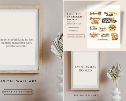 RockBird Boutique cover photo collage