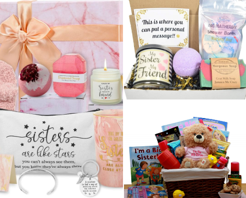 Awesome Sister gifts! cover photo collage