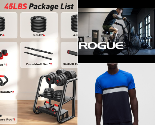 TRAINING GEAR I ACTUALLY USE: Home Gym and Hotel Room cover photo collage