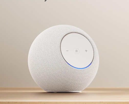 Amazon Echo Studio (newest model), compact design, immersive spatial audio and Dolby Atmos cover photo collage