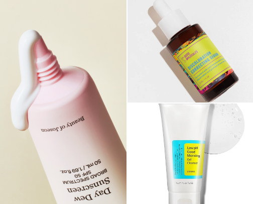 Sensitive & Acne Prone Skincare cover photo collage