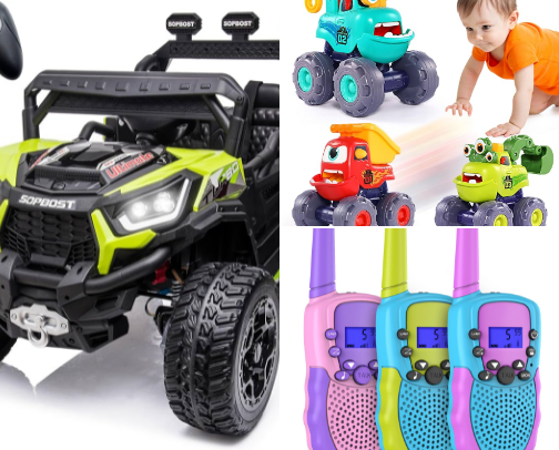 👉 “Best Educational Toys for Kids (Ages 1–5) | Fun & Learning Toys Parents Love” cover photo collage