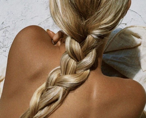 Hair products cover photo collage