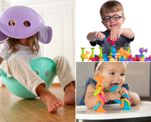 Fat Brain Toys has the most unique toy ideas! cover photo collage