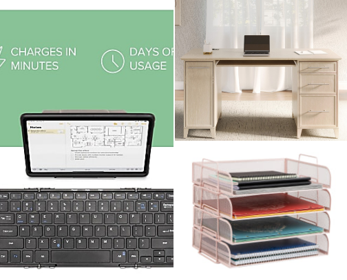 Office must haves cover photo collage
