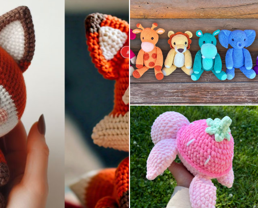 Crochet - my passion cover photo collage