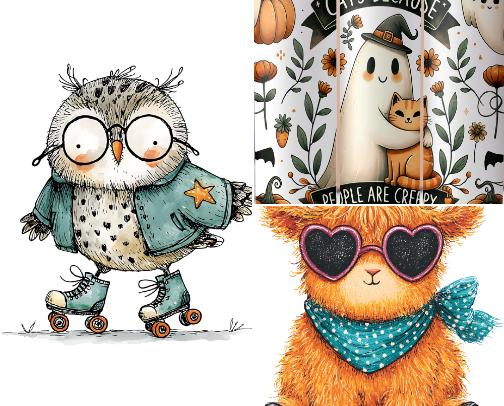 Whimsy & Wild Studio Freebies cover photo collage