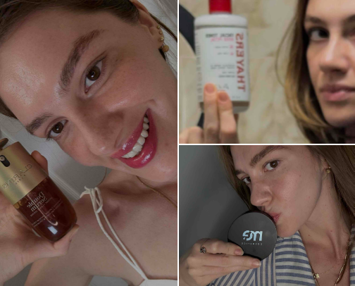 Skincare 🤍 cover photo collage