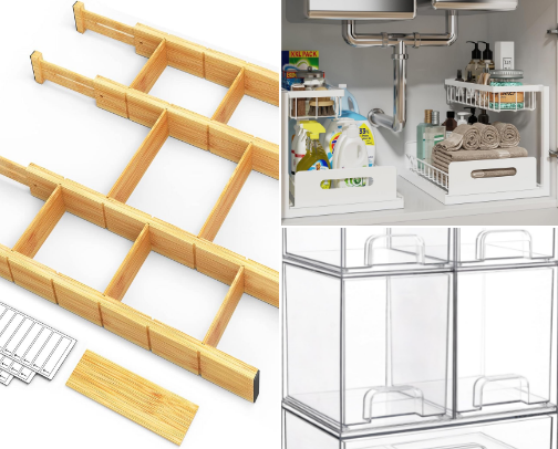 Home Organization & Cleaning Must-Haves That Make Life Easier cover photo collage