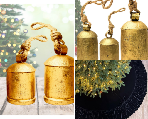 Christmas decorations & Stocking stuffers cover photo collage
