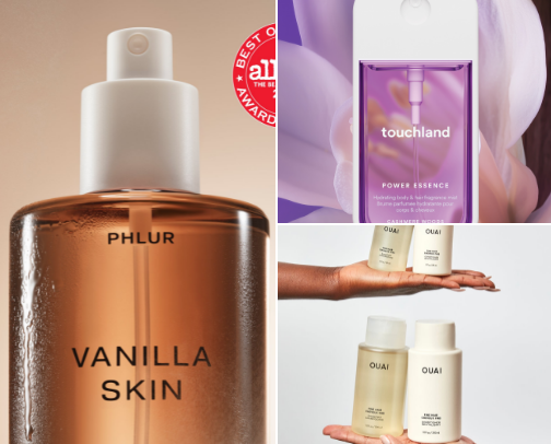 Favorite Hair and Body Mists! cover photo collage