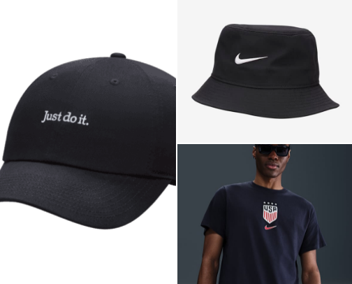 NIKE CAP cover photo collage