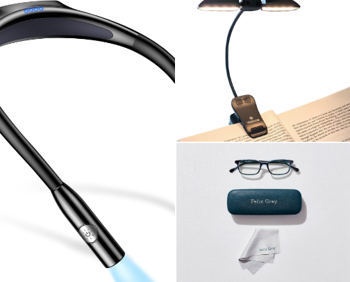 Top Rated Reading Accessories for Better Focus and Comfort cover photo collage