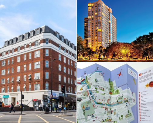 A Pleasant Hotel Experience for a Relaxing Weekend in Paddington, London, United Kingdom cover photo collage