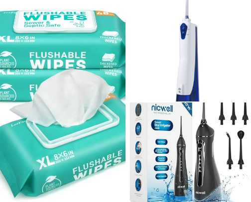 Hygiene Girly cover photo collage