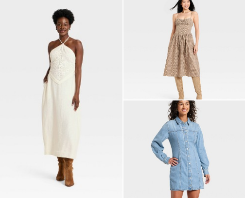Target Dresses for Spring cover photo collage