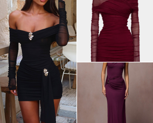 Affordable sexy valentine outfits.❤️ cover photo collage
