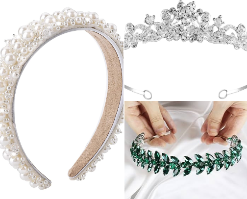 High-End Bridal Hair Couture cover photo collage