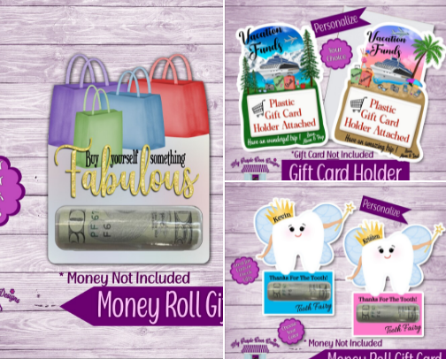 Money Gift Cards cover photo collage