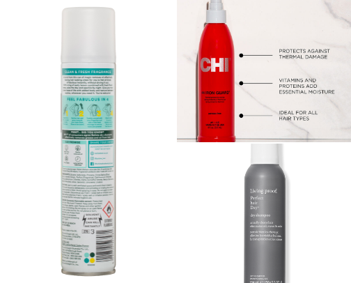 Hair products & hair tools I like to use cover photo collage