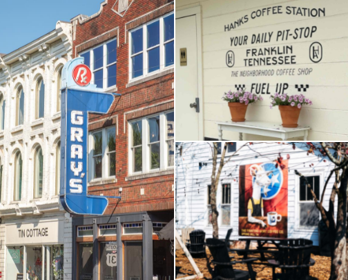 don’t know where to go in franklin, tennessee? i got you covered 💗 cover photo collage