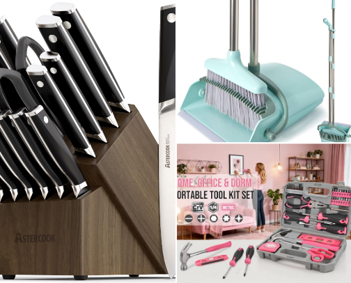 First Apartment/Home Must Haves cover photo collage