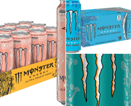 Energy Drinks cover photo collage