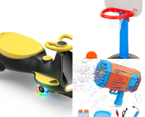 Backyard favorites☀️🛝 cover photo collage