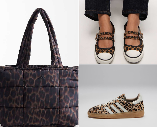 Beautiful Leopard Print Findings: Shoes, Accesories and Basics with Leopard Print cover photo collage
