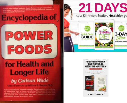 Weight Loss Resources — Books + eBooks cover photo collage
