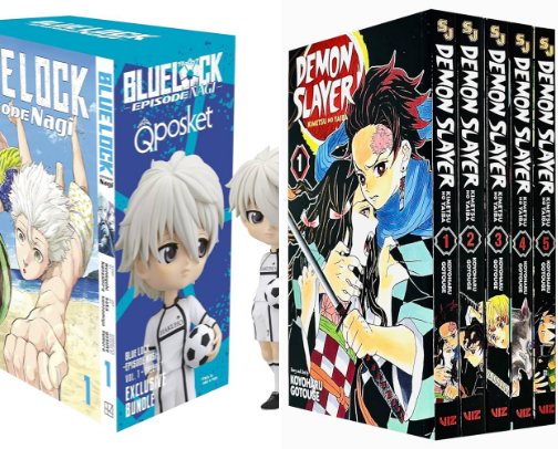 Manga recommendations (young adult) + gift rec’s 📚 📦 cover photo collage