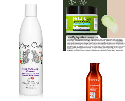 Favorite hair products cover photo collage
