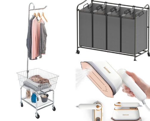 It's Laundry Day: Essentials For Efficient Laundry cover photo collage