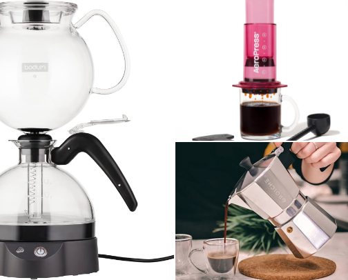 Bean Rituals: A Coffee Lovers Journey Through Taste & Time cover photo collage