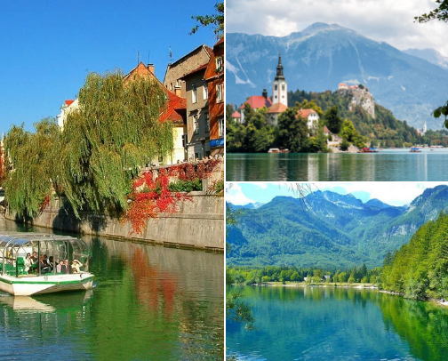 The most beautiful places to visit Slovenia cover photo collage