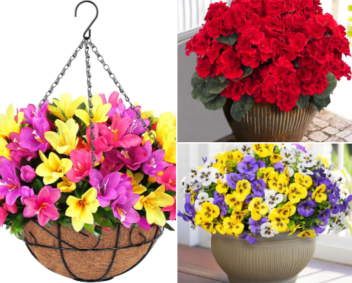 Flowers for autumn cover photo collage