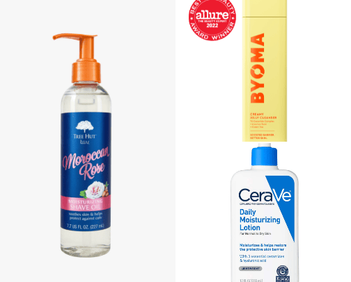 skincare cover photo collage