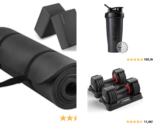 Beginners Guide to At Home Workouts cover photo collage