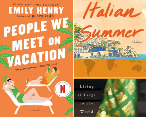 Books That Take You Somewhere - Recs from a Travel Advisor cover photo collage