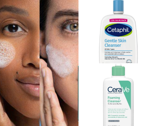 skincare for dummies cover photo collage