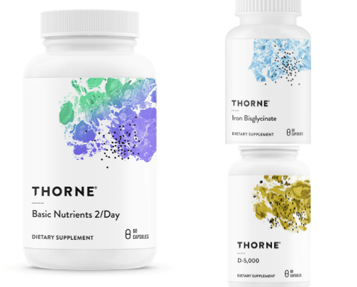 Supplements/Vitamins cover photo collage