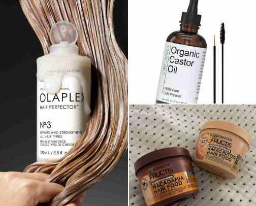 ☆🧴Healthy hair essentials🧴☆ cover photo collage