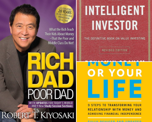 Take control of your money, grow your wealth, and make your financial dreams a reality! cover photo collage