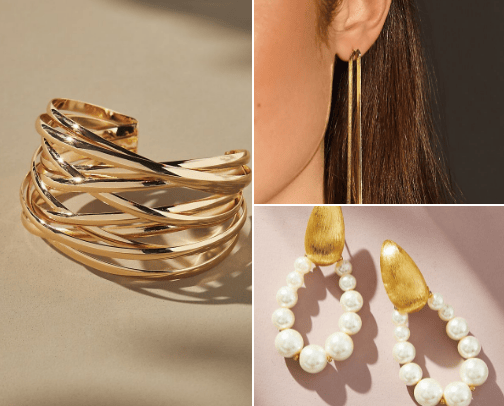 Jewelry cover photo collage