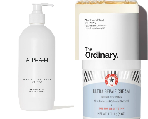 10/10 Skincare for Glass Skin ✨💎 cover photo collage