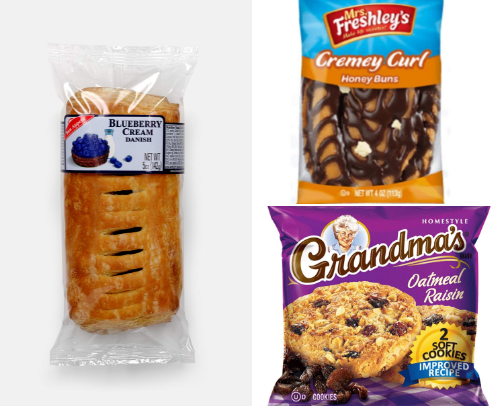 Quick grab snacks cover photo collage