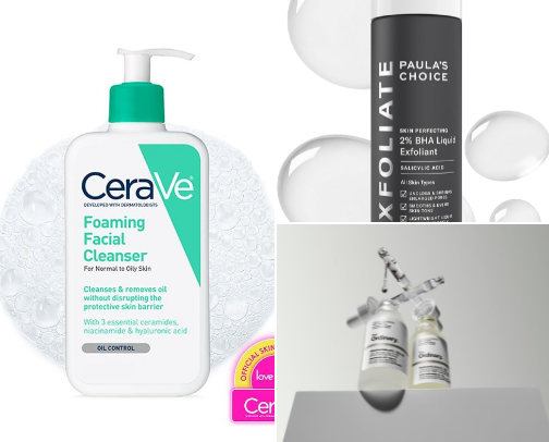 skincare 🫧 cover photo collage