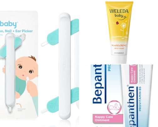 Newborn essentials cover photo collage