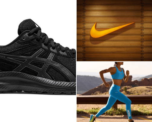 Sneakers and shoes cover photo collage